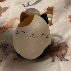 3 inch cam squishmallow keychain